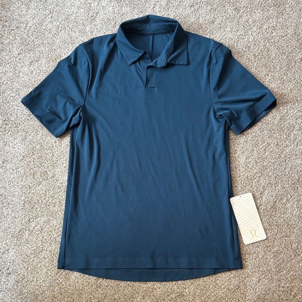 lululemon athletica Men's Blue Capacity Polo Shirt